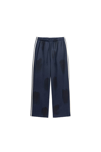 380GSM Brush Dyed Stripe Side Sweatpants