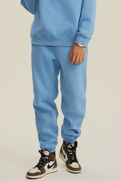 345G Fleece Solid Sweatpants