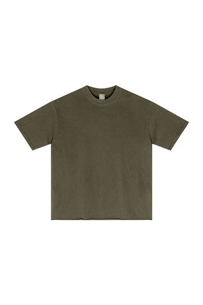 275GSM Pigment Dyed Distressed Tee