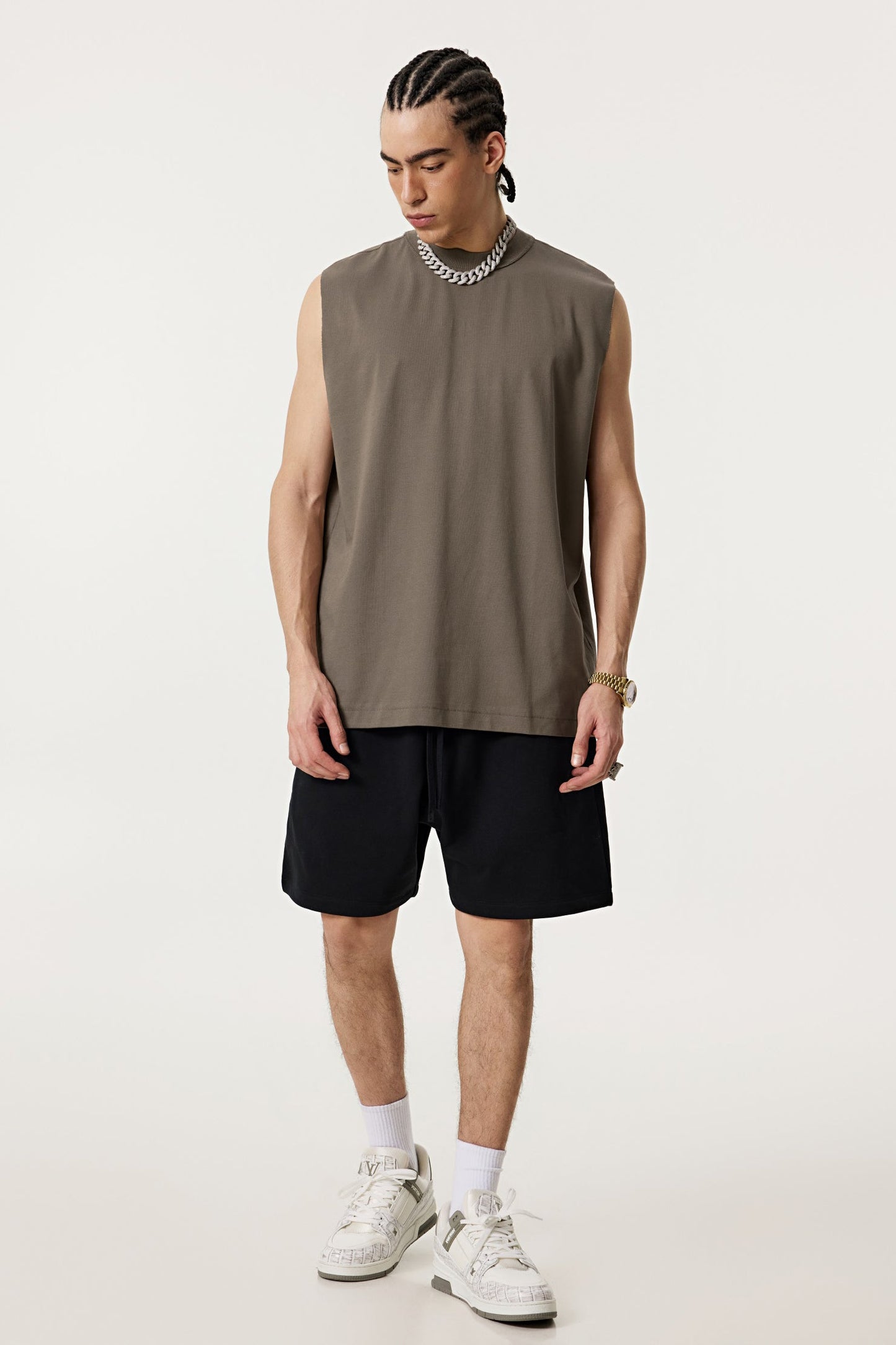 210GSM Quick Dry Coolness Muscle Tee