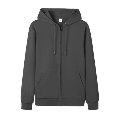 430 GSM Lined Hoodie Customized Cardigan Zipper Hoodie