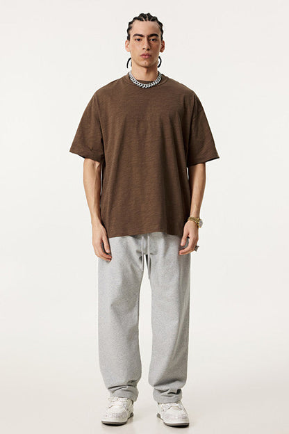 Slub Cotton 190GSM Solid Color Tee