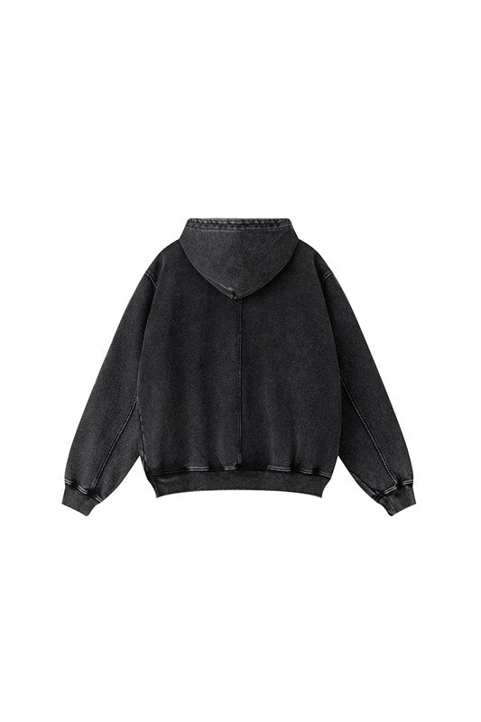 450GSM High Weight Washed Hoodie