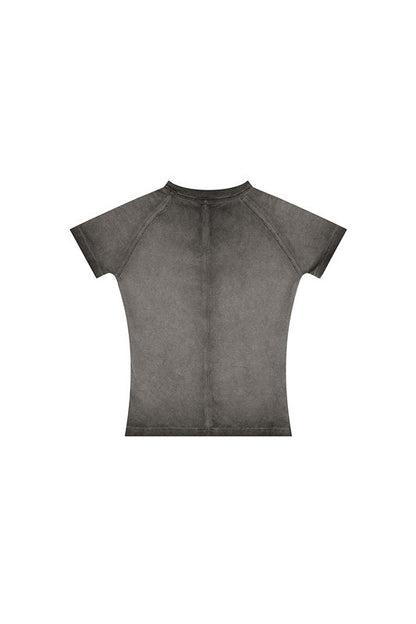 220GSM Gradient Washed VintageTee