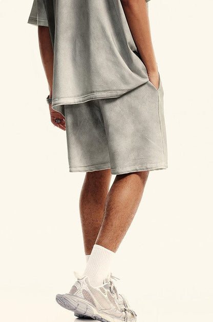 280GSM Washed Dirty Effect Short
