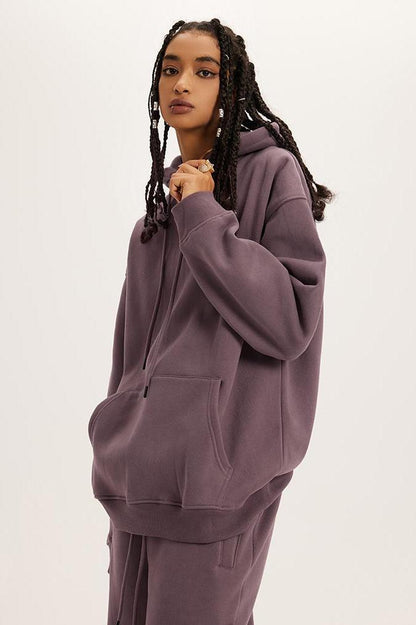 345G Basic Fleece Hoodie