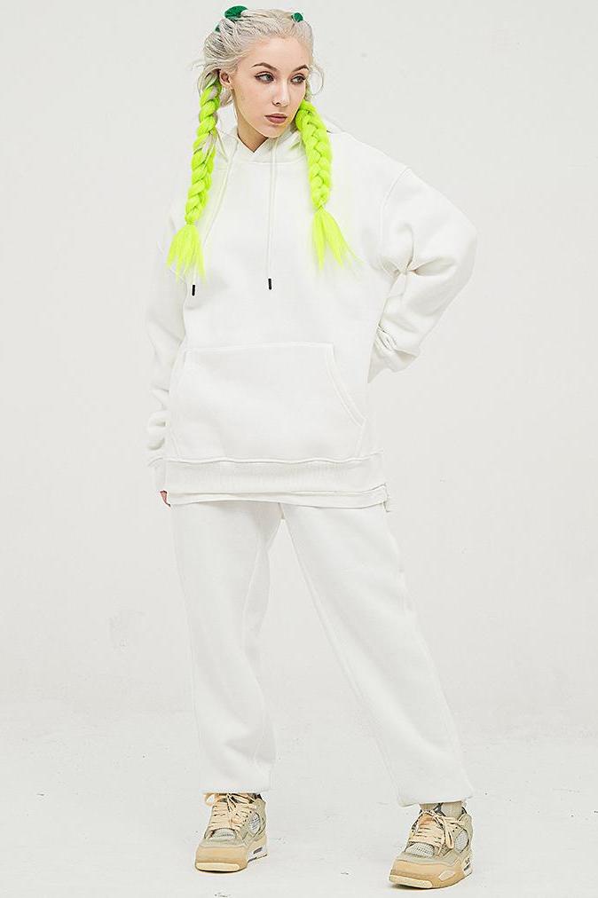 345G Basic Fleece Hoodie