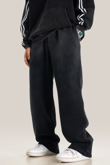 332GSM Gradient Sprayed Fleece Sweatpants