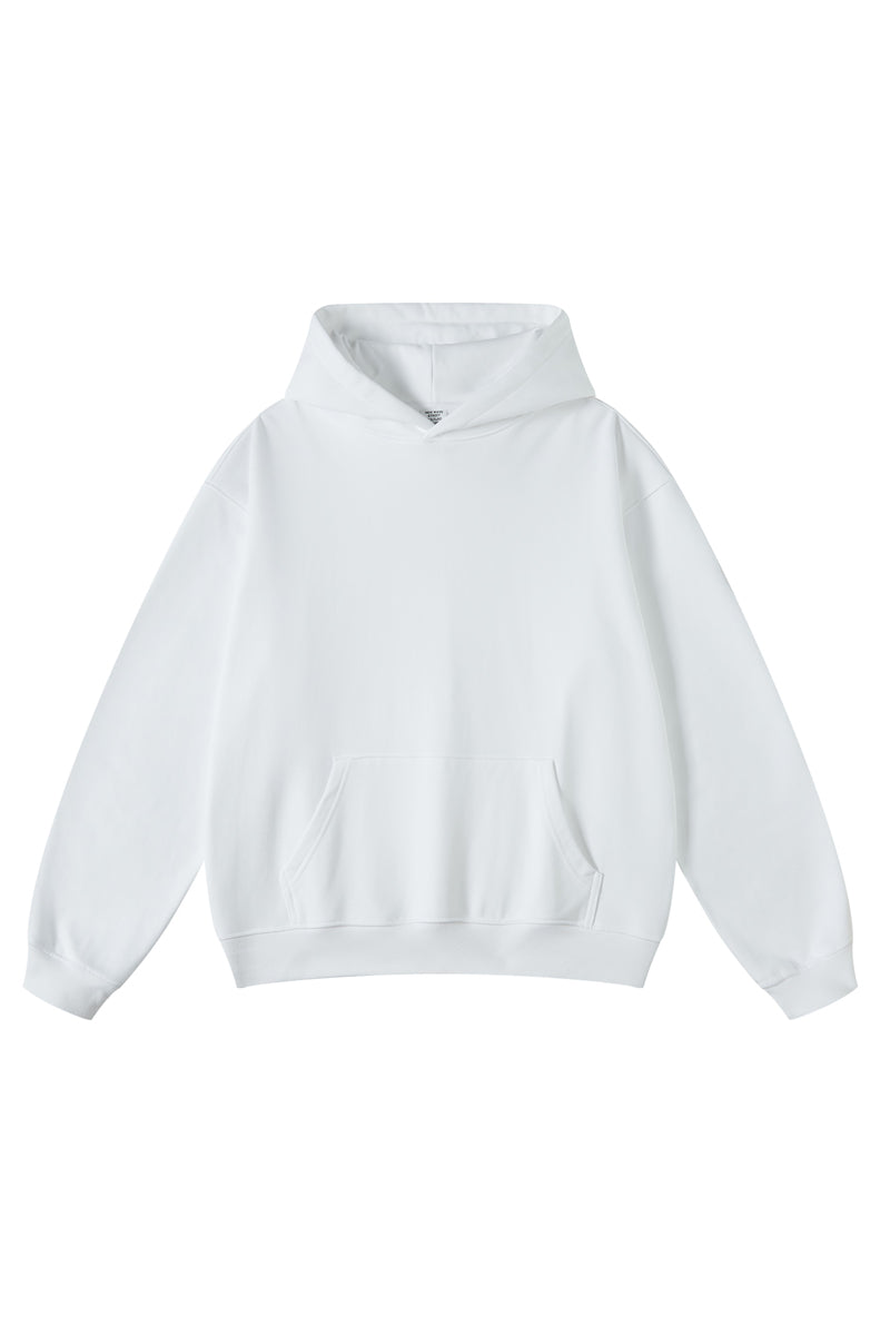 445G Solid Basic Hoodie