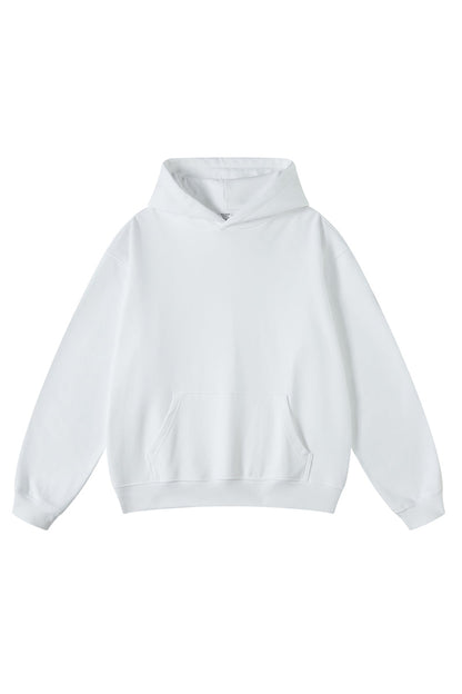 445G Solid Basic Hoodie