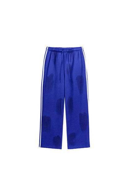 380GSM Brush Dyed Stripe Side Sweatpants