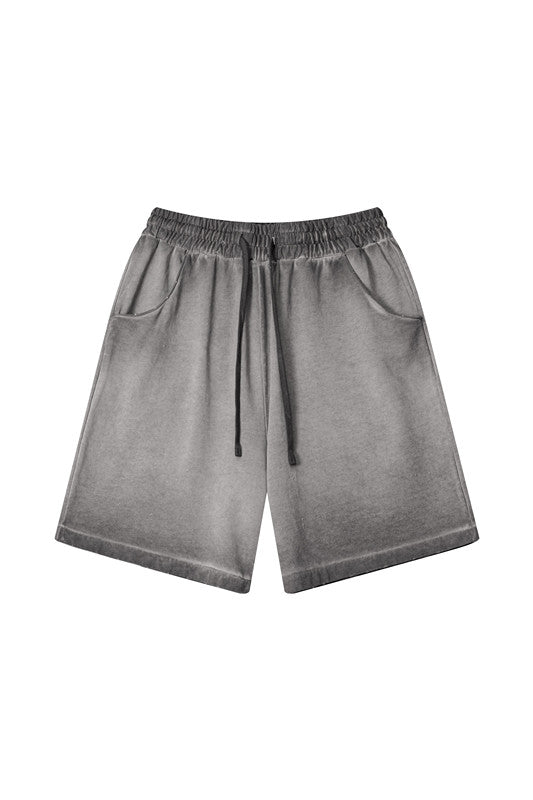 310GSM Gradient Washed Distressed Short
