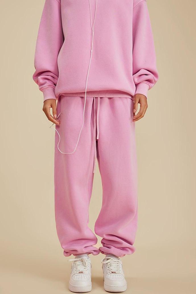 355G Washed Fleece Sweatpant