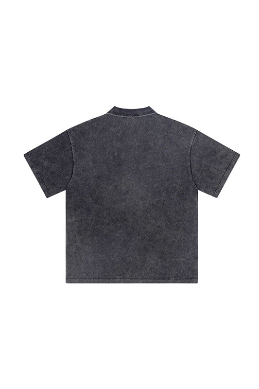 310GSM Washed Polo Tee