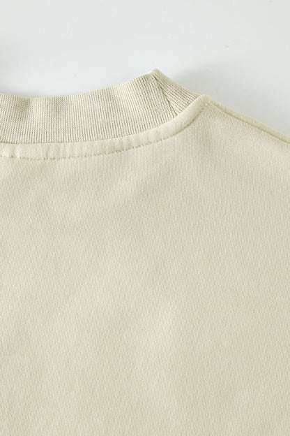 355G Washed Fleece Crew