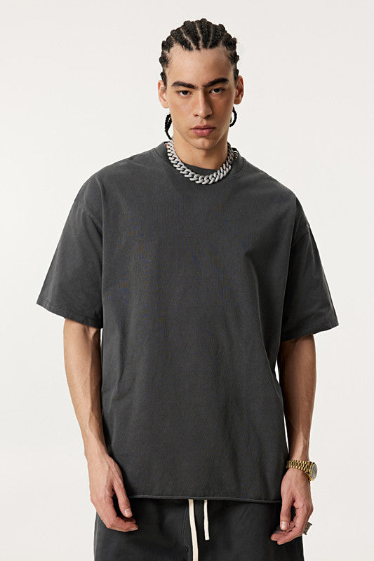 275GSM Pigment Dyed Distressed Tee