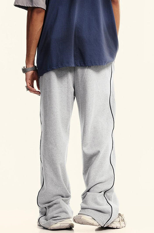 380GSM Washed Stripe Side Sweatpants