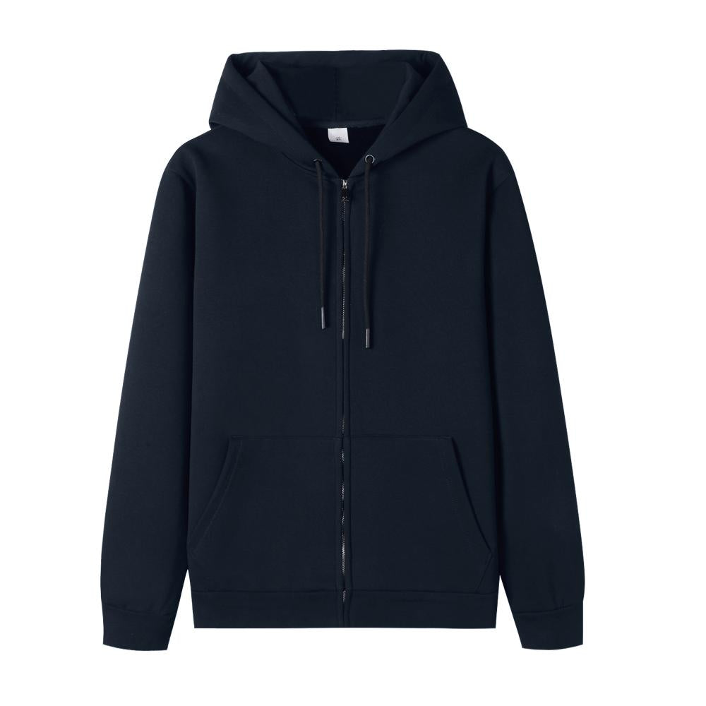 430 GSM Lined Hoodie Customized Cardigan Zipper Hoodie