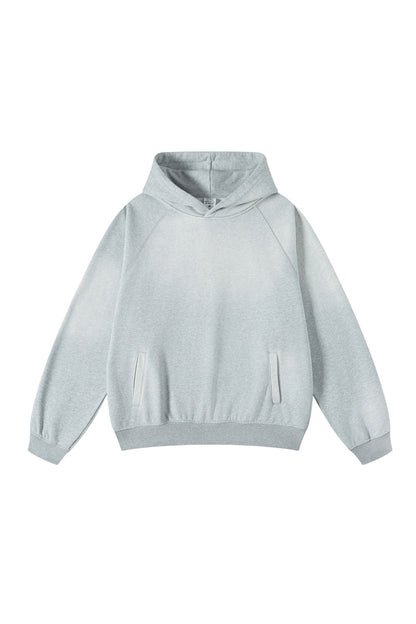 Fleece Gradient Washed Hoodie
