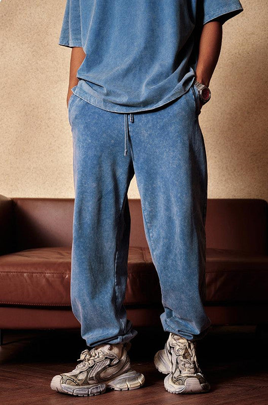 345GSM Washed Out Sweatpants
