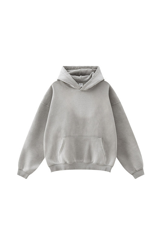 332GSM Gradient Sprayed Fleece Hoodie