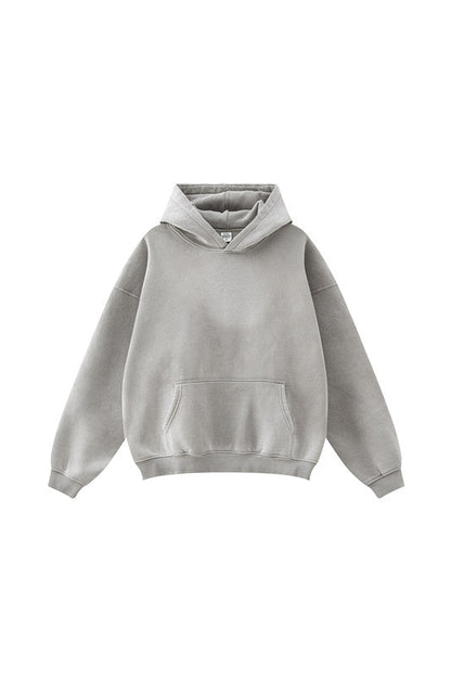 332GSM Gradient Sprayed Fleece Hoodie