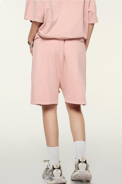 350GSM Pigment Dyed Side Stripe Short