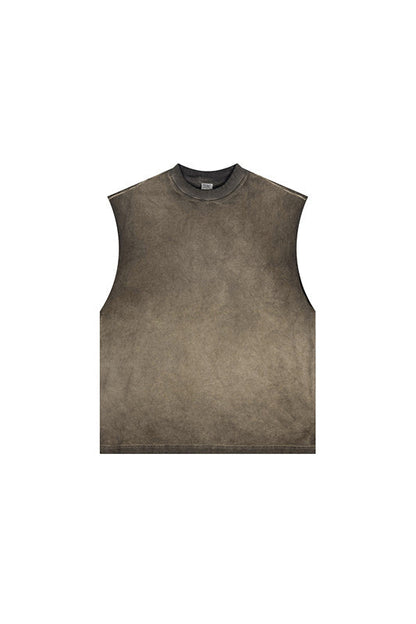 250GSM Washed Out Gradient Muscle Tee
