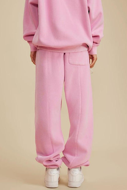 355G Washed Fleece Sweatpant
