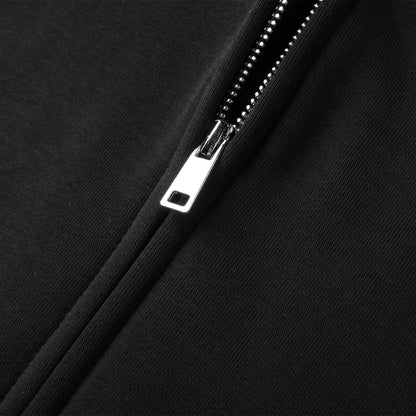 430 GSM Lined Hoodie Customized Cardigan Zipper Hoodie