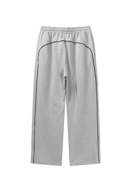 380GSM Washed Stripe Side Sweatpants
