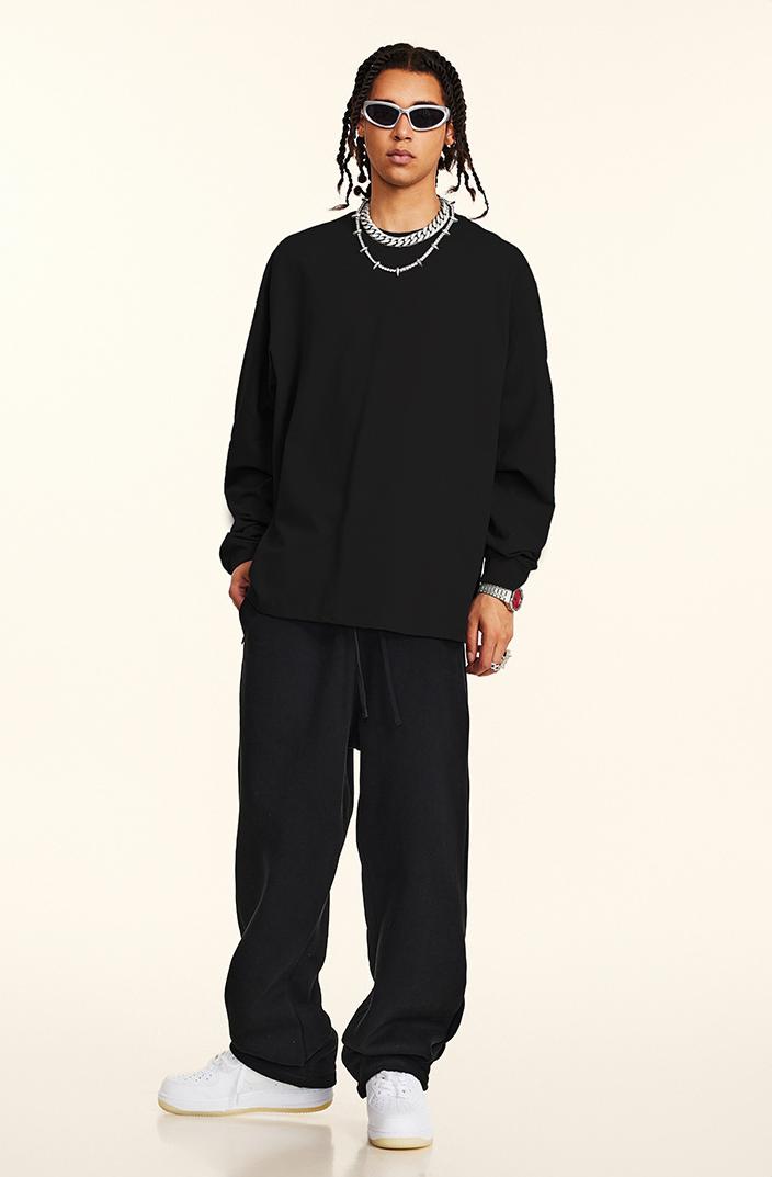 225GSM Solona Sporty Material Basic Crew