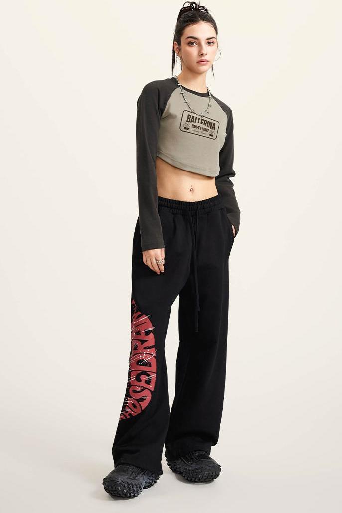 Screen Printed Crop Crew