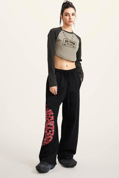 Screen Printed Crop Crew