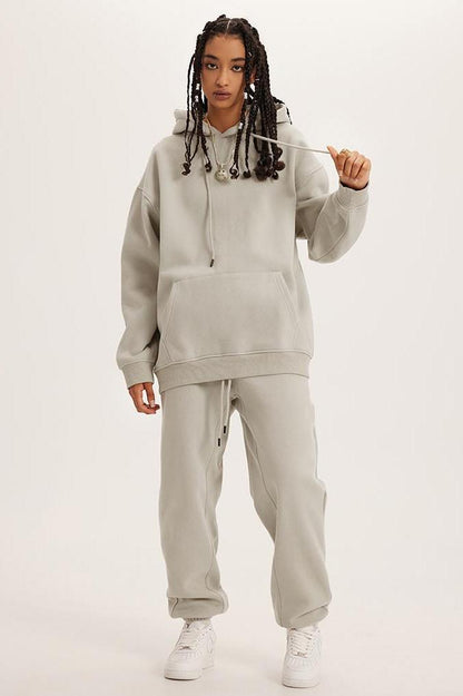 345G Basic Fleece Hoodie