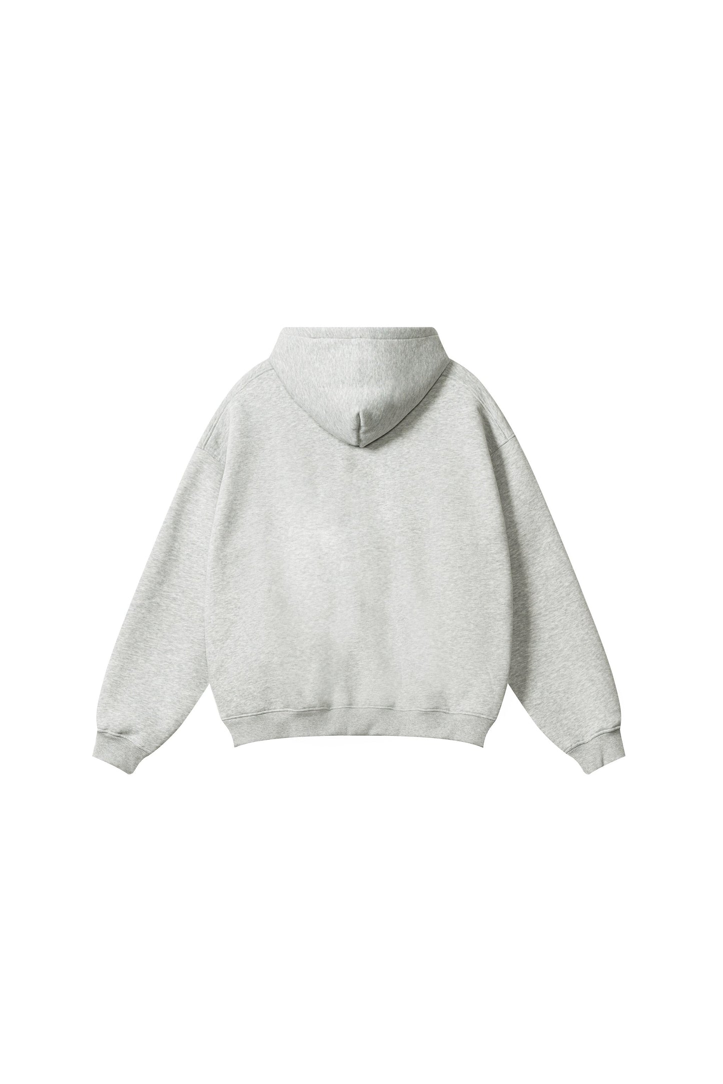 345GSM Fleece Solid Oversized Hoodie