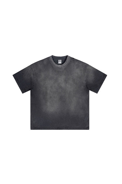 250GSM Distressed Washed Sun Fade Tee