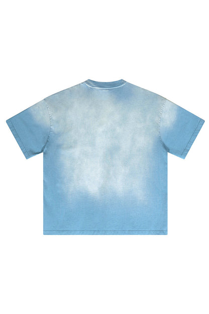 310GSM Gradient Sprayed Tee