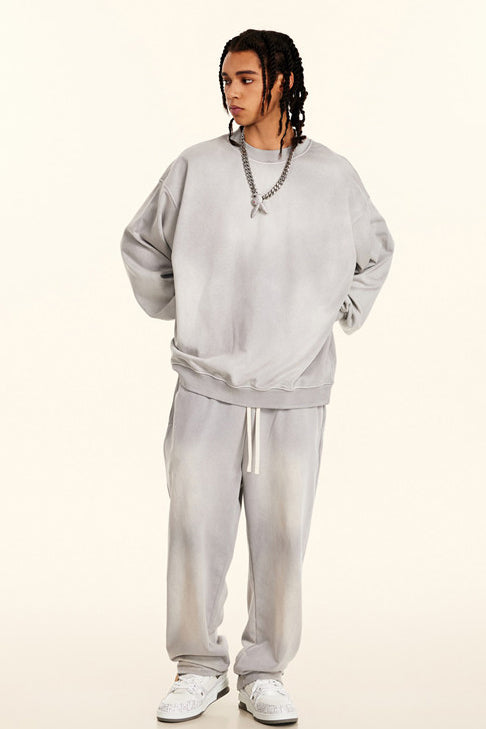 370GSM Gradient Sun Fade Washed Sweatpants