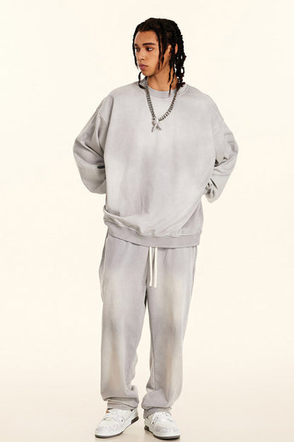 370GSM Gradient Sun Fade Washed Sweatpants