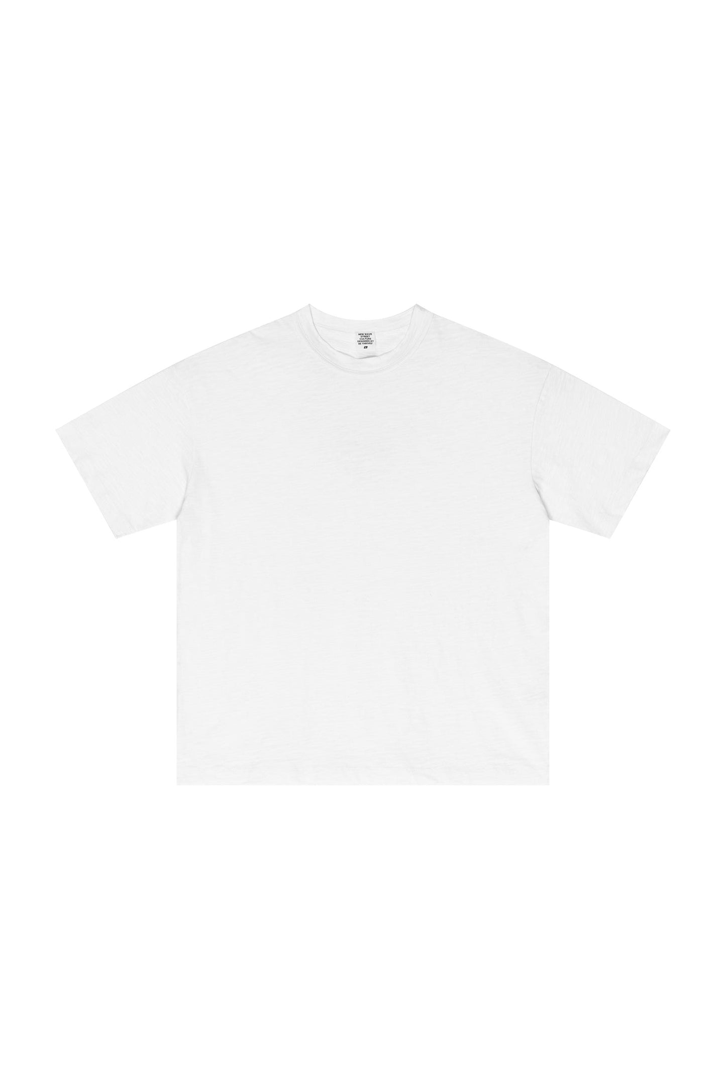 Slub Cotton 190GSM Solid Color Tee