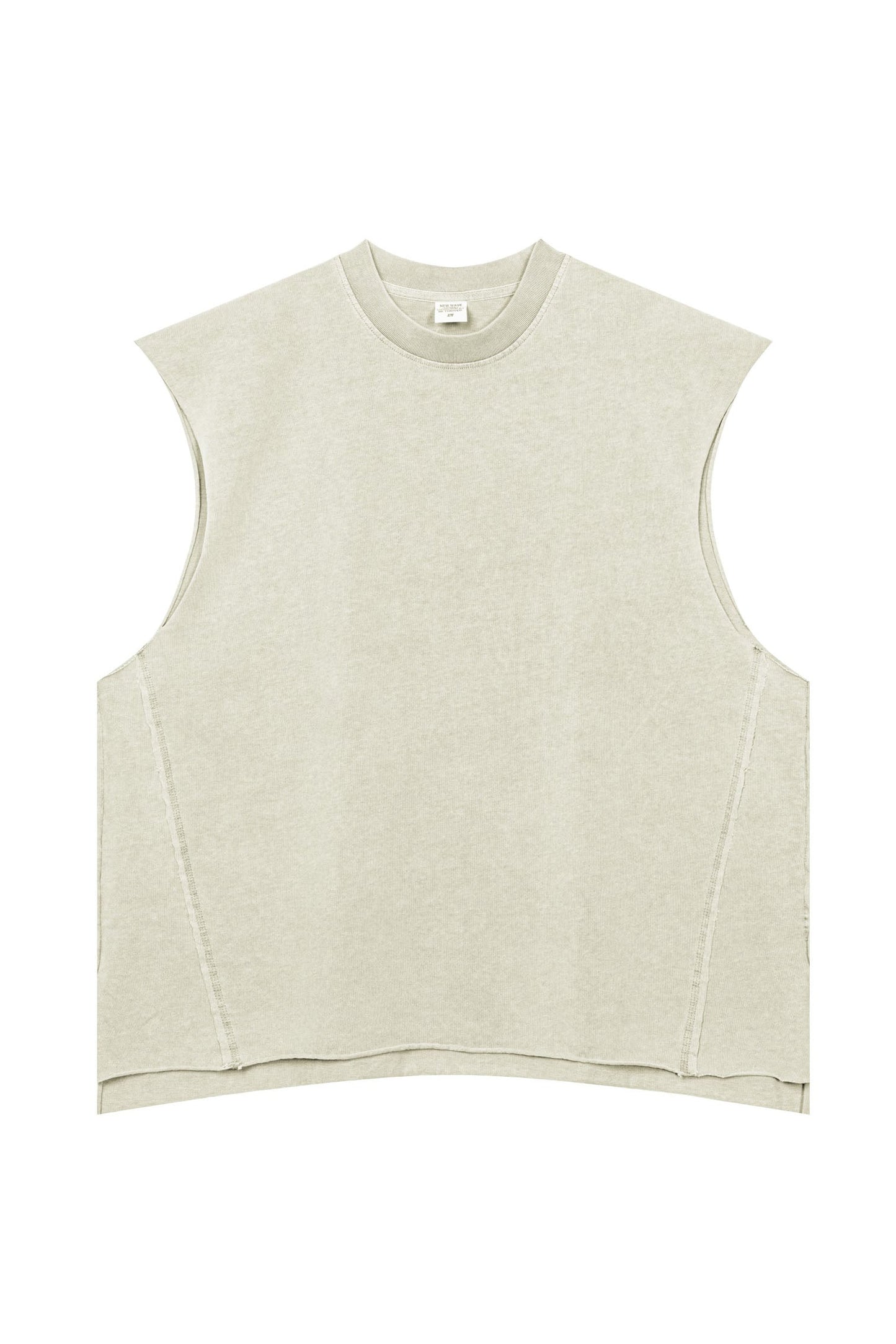 270GSM Distressed Vintage Muscle Tee
