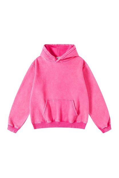 Pigment Dyed Fleece Hoodie