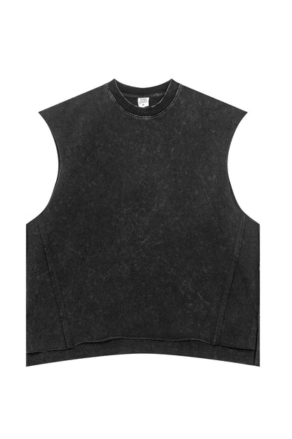 270GSM Distressed Vintage Muscle Tee