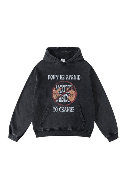 420GSM Digital Printed Pigment Dyed Hoodie