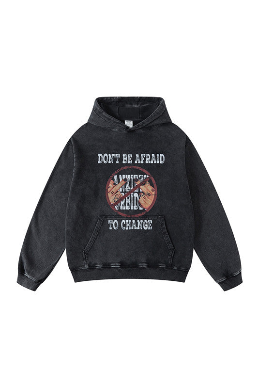 420GSM Digital Printed Pigment Dyed Hoodie
