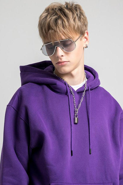 345G Basic Fleece Hoodie