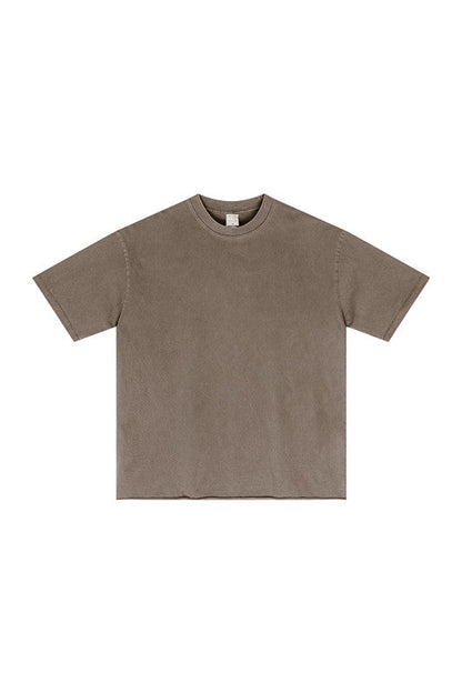 275GSM Pigment Dyed Distressed Tee