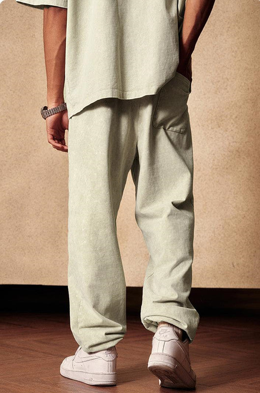 345GSM Washed Out Sweatpants