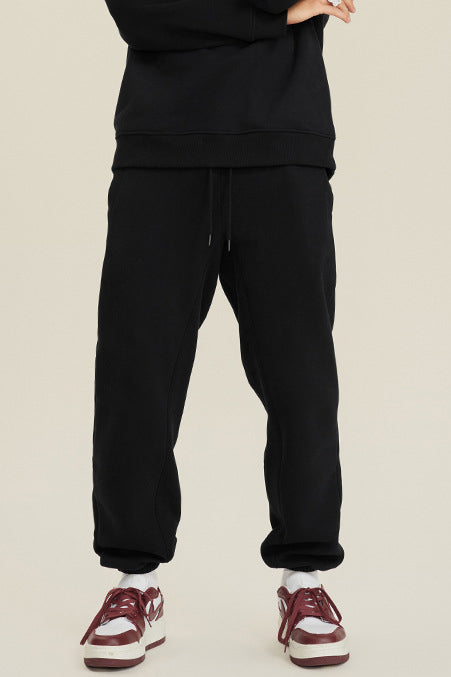 345G Fleece Solid Sweatpants